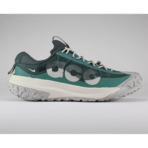 Nike ACG Mountain Fly 2 Low Size 12.5 Men Running Shoe Green Grey DV7903-300 NEW - Picture 1 of 9